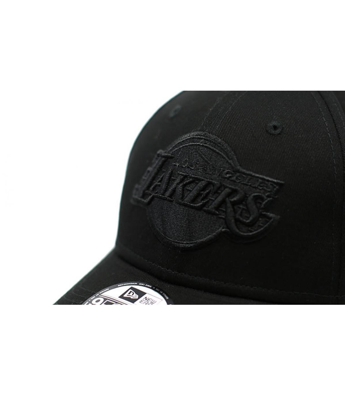 gorra Lakers negro